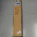 Zenna Home No Drill Curved Shower Curtain Rod, 32 - 40 Inches Adjustable Shower Rod for Small Tubs or Showers, Easy Install, Choice of No Drilling Tension or Wall Mount, Rustproof