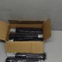 Bruislard 6 Pcs Travel Compact Umbrella Small Light Collapsible Umbrella Black Automatic Open Close Umbrellas for Rain, Men Women