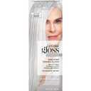 L'Oreal Paris Le Color Gloss One Step Toning Gloss, In-Shower Hair Toner with Deep Conditioning Treatment Formula for Gray Hair, Silver White, 1 Kit (4 Fl Oz (Pack of 1))