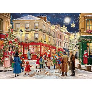HGLCM 1000 Piece Jigsaw Puzzles for Adult Kids Cute Dog Jigsaw Puzzle Christmas Toy Shop