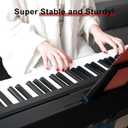 penypeal CS-46 Keyboard Stand Compatible for Casio Digital Piano CDP-S360/EP-S330BK/EP-S130BK/EP-S120BK/EP-S320BK, CDP-S160/CDP-S110/CDP-S100/CDP-S150 (Only), Wooden, Black