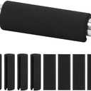 4 Pcs Shock Handle Grips with Hook and Loop Tape Foam Grips Wrap Tube Pad Buffer Handle Covers for Fitness Home Garden Bicycle Exercise Equipment Strollers Handlebar Replacement