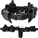 10 in 1 police Tactical belt Security Guard Belt,Versatile Military Modular Equipment System Molded Duty Belt Set for Law Enforcement