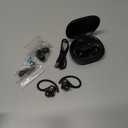 Wireless Bluetooth Earbuds for Small Ears Canal, Running Headphones with Microphone, IPX7 Waterproof, Noise Isolation Wireless Earphones for Sport and Working Out