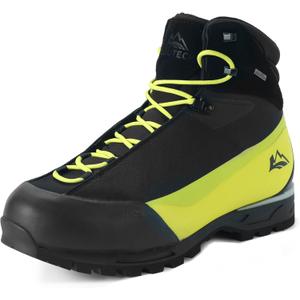 Waterproof Men's Hiking Boots  Durable and Comfortable Men's Climbing Boots for Rugged Outdoor Adventures, Perfect for Hiking and Climbing (8 Wide, Green&black)