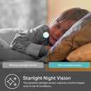 Kasa Smart Kasa 2K QHD Security Camera Pan/Tilt, Starlight Sensor for Color Night Vision,Motion Detection for Baby & Pet Monitor, SD/Cloud Storage,Works with Alexa & Google,Free Expert Support(KC410S) (White)