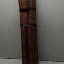 3x5 Leatherette Pool Cue Case - Holds 3 Butts and 5 Shafts (Brown)
