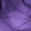 CozyLux Queen Comforter Set Purple, 3 Pieces Solid Comforters Queen Size Breathable Quilted Bedding Sets, Luxury Soft Lightweight Bed Set with Down Alternative Comforter and 2 Pillowcases All Seasons