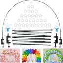 Table Balloon Arch Kit,Balloon Arch Stand Frame for Different Table Sizes for Birthday Baby Shower Graduation Wedding And Party Decoraitons