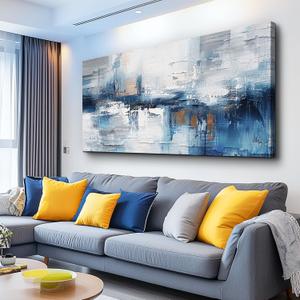 KELIYUAN Canvas Wall Art For Living Room Framed Wall Decor For Bedroom Office Decorations Minimalism Abstract Wall Paintings Inspiration Pictures Artwork Modern Room Home Decor Mural 20 x40 in