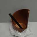 Paper Towel Holder, Natural Mango Wood Countertop Stand for Jumbo Rolls with Wood Round Base and Iron Holder Wooden Paper Towel Holder for Kitchen Dining Table Home Decor, Fits Small Rolls