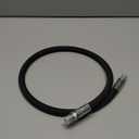 Compressor Jumper Hose 3/4" x 40"Length with 3/4” Rotate Male Connectors, 700PSI Rubber Compressor Hose