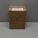 Amazon Basics Ceramic Space Heater, Portable Indoor Heating Solution, With Overheat and Tip-Over Protection, Thermostat, Non-Oscillating, 1500W, 7.52"D x 6.34"W x 9.45"H, Black