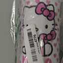 Hello Kitty Reusable Water Bottle - Bundle with Plastic Water Bottle with Spout for Home, School, Sports Plus Sticker, More