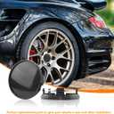 for BBS Wheel Center Caps 70.6mm(2.78in) 09.24.467 09.24.467 09.24.486 09.24.494 56.24.120 09.24.471 09.24.510 Black (Snap-in Diameter: 2.39in) Set 4pcs