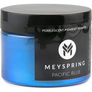 MEYSPRING Pacific Blue Epoxy Resin Color Pigment - 50 Grams - Great for Resin Art, Epoxy Resin, and UV Resin - Mica Powder for Epoxy Resin