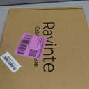 Ravinte 30 Pack 15 Pairs Short Arm Kitchen Cabinet Hinges for 1/2 Inch Overlay Cabinet, Brushed Nickel 105 Degree Opening Angle Hinges, Soft Close Concealed with Mounting Screws for Face Frame Door