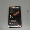 Sharp Pebble Electric Cordless Chainsaw Sharpener Kit - Comes with Chain Saw Sharpener Tool, 4 File Size Sharpening Wheels, Angle Attachment, Wrench & eBook