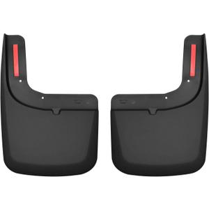 Husky Liners - Front Mud Guards | 2017-2022 Ford F-250/F-350 Super Duty w/OEM Fender Flares, Front Set - Black, 2 Pc | 58471