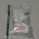 100pcs Cat Nail Caps Clear Cat Claw Covers Kitten Nail Caps with Adhesives and Applicators (S Clear)