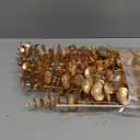 Artificial Golden Plants for Christmas Decoration Tall 30 Inch - 2 Pack, Faux Gold Eucalyptus Leaf Bushes Fake Leaves Plant Shrubs for Indoor Outdoor Planter Vase Filler Home Garden Wedding Xmas Decor