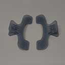 2Pcs Strong Book Clip Transparent Blue Book Page Holder Clips, Page Holders Book Reading Opener Accessories, Multifunctional Practical Book Clips Transparent Portable Reading Book Page Holders