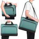 DOMISO 15-15.6 Inch Laptop Bag Business Briefcase Laptop Case Compatible with Lenovo 15.6" Ideapad 330/16" MacBook Pro/HP EliteBook 850 G3/Envy x360 15/Latitude 3580/Acer Chromebook/Asus,Green