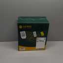 Calmbee Storage Bag Organizer - Foil & Plastic Wrap Organizer with Cutter, Kitchen Storage Compatible with Gallon, Quart, Sandwich, Snack Bags & 12" Aluminum Foil & Wax Paper, White