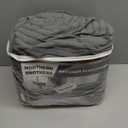 NORTHERN BROTHERS Recliner Couch Cover, Stretch Recliner Sofa Covers 3 Seater, Machine Washable Reclining Couch Covers, Furniture Protector Sofa Recliner Cover for Dog Kid, Dark Gray