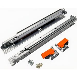 BLUM 21 Inch Drawer Slide, Full Extension, Concealed, Undermount. 563H5330B with 100 Lbs. Weight Capacity and Soft Close for 5/8 inch Thick Drawers (Pair)