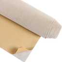 CRE8TIVE Beige White Velvet Wallpaper Peel and Stick 12"x80" Felt Drawer Liner for Jewelry Box Dresser Lining Fabric Contact Paper Felt Sheets Self Adhesive Velvet Flocking Liner for Crafts Wall Decor