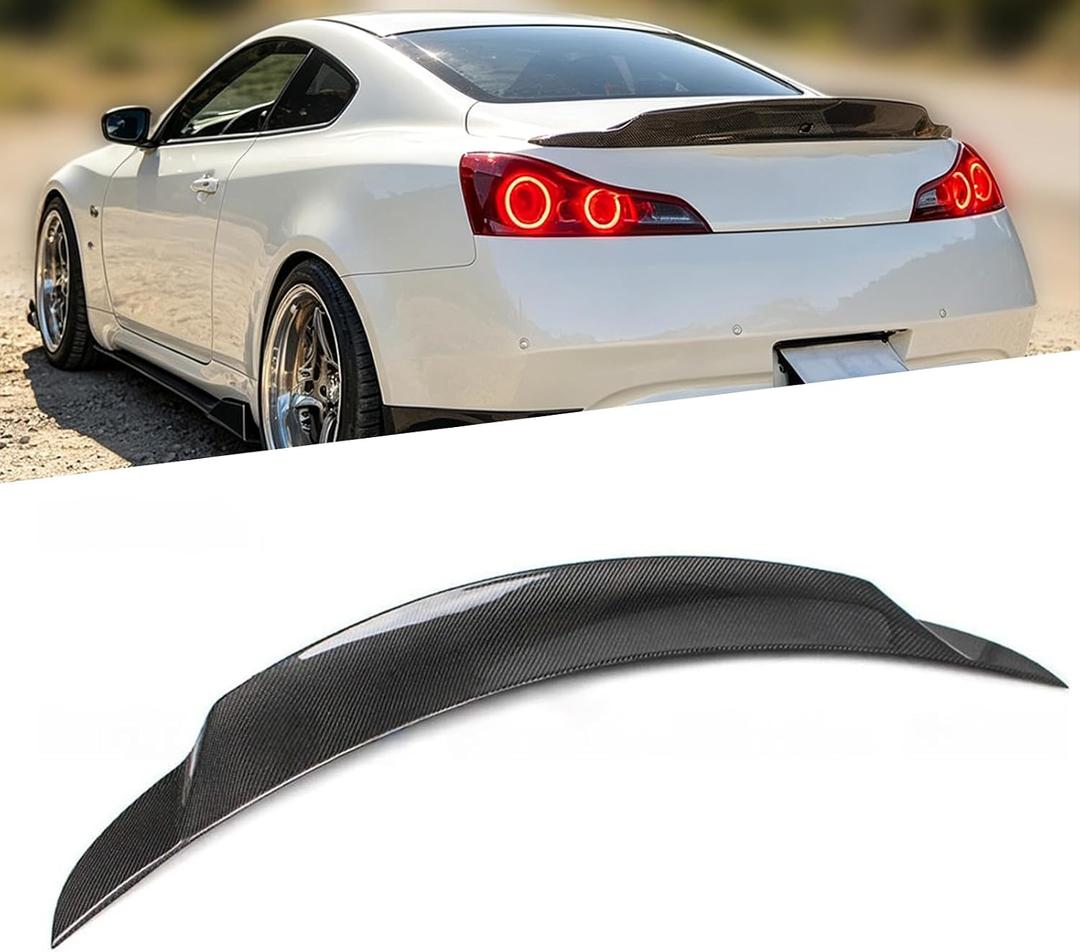 Rear Trunk Spoiler fits for Infiniti G37 Q60 Coupe 2008-2015