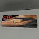 CHI Original Ceramic Flat Iron, Hair Straightener For A Smooth Finish, Floating Plates, Quick Heat Up, Analog On/Off Switch, 1" Styling Tool, Black