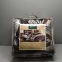 Woolrich Rustic Lodge Cabin Comforter Set - All Season Down Alternative Warm Bedding Layer and Matching Shams, Oversized Queen, Bitter Creek, Grey/Brown