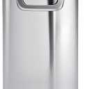 simplehuman 25 Liter, 27 lb / 12.2 kg Medium Pet Food Storage Container for Dog Food, Cat Food, and Bird Feed, Brushed Stainless Steel
