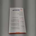 GVIEWIN for iPhone 16 Pro Case Floral, with Screen Protector&Camera Lens Protector, [Non Yellowing] Slim Shockproof Clear Phone Protective Cover for Women, Flower Pattern Design 6.3"(Aconite/Blue)