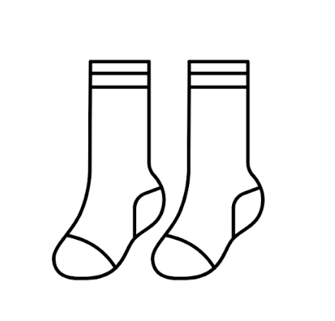 Long Grey Socks