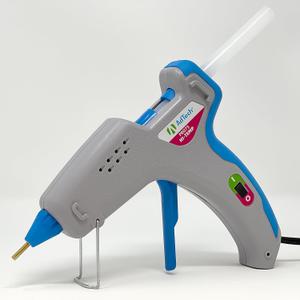 AdTech Pro 75 Full Size Hot Glue Gun Kit - Includes 3 Nozzles & Features Artistick Stringless Hot Glue Sticks, 75-Watt Powerful Heater, Ergonomic Design