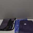 Adult Bibs with Crumb Catcher,3Pack Adjustable Bibs for Eating,Waterproof Washable Men Clothing Protectors,Reusable Large Feeding Bib for Women Elderly Seniors (Dark Color)