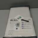 100% Blackout Shield Linen Blackout Curtains for Bedroom 96 Inches Long, Back Tab/Rod Pocket Living Room Drapes, Thermal Insulated Blackout Curtains 2 Panels Set, 50" W x 96" L, Beige