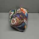 Washable Corridor Runner Rug, NonSlip Vintage Hallway Rug Runner with Upgrade Rubber Backing, Stain Resistant Faux Wool Distressed Carpet for Bedroom Kitchen Laundry Corridor Balcony (142" x 35.5")