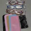 Gaoye 2.5 Reading Glasses for Women, 6 pack Fashion Readers for Women Spring Hinge Eye Glasses, Blue Light Reading Glasses (*C1 Mix Color)