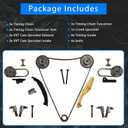 90738S Timing Chain Kit VVT Cam Phaser For Ford F150 Explorer Edge 3.5 3.7L