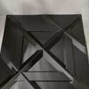 Art3d PVC 3D Wall Panel, Decorative Wall Tile in Black 12-Pack 19.7"x19.7"