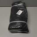 OIAHOMY Small Storage Baskets for Organizing,Closet Cube Shelf Storage, 9.89.87.1, Woven Cotton Rope Gift Baskets for Nursery,Cute Dog Toy bins, Round 3 Packs, Black