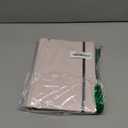 CAGIE A5 Binder 6 Ring Notebook with Dividers Refillable Planner Binder with Pockets, Refill Paper Include Planning Square Ruled and Dotted Pages, 6.89 x 9.25 In, (Pink, A5 Daily&Dot Page)