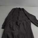 Women's Zip up Oversized Sweatshirts Fleece jacket Coat Long Sleeve Casual Hoodie 2025 Fall Teen Girl Top Clothes, 2 PCS, Hoodie and Pants M