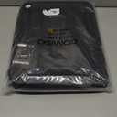 DOMISO 17 inch Laptop Sleeve with Handle Shockproof Computer Bag Waterproof EVA Protective Carrying Case for 17" Lenovo Yoga 720 IdeaPad 310 320 ThinkPad T570/Dell Inspiron 15/HP Envy 15, Black