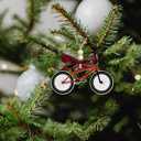 BMX Ornament - BMX Christmas Ornaments - Biking Gifts for Bicycle Rider Lovers, Cyclists, Bicyclists - Bike Cycling Gifts for Men, Women - Wood Bicycle Ornament 2025