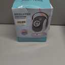 Joyfuture Automatic Bubble Machine, Black Bubbles Blower for Kids, Toddlers - 360 Rotation, 75 Adjustment, with LED Light - Gifts for Boys, Girls, Outdoor, Birthday, Party